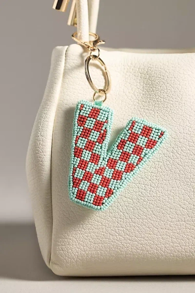 By Anthropologie Beaded Monogram Charm