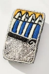 By Anthropologie Beaded Sardines Brooch In Silver