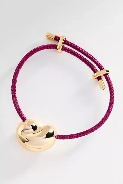 By Anthropologie Bean Pendant Cord Bracelet In Brown