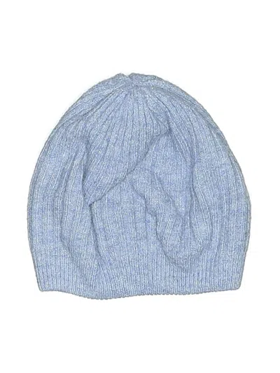 Pre-owned By Anthropologie Beanie Hat In Blue