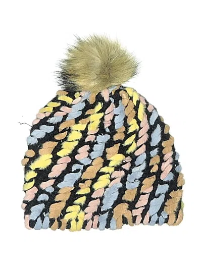 Pre-owned By Anthropologie Beanie Hat In Yellow