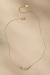 By Anthropologie Birthstone Bar Necklace In Gold