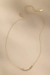 By Anthropologie Birthstone Bar Necklace In Gold