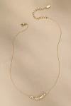 By Anthropologie Birthstone Bar Necklace In Gold