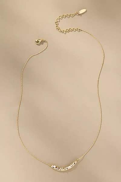 By Anthropologie Birthstone Bar Necklace In Gold