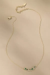 By Anthropologie Birthstone Bar Necklace In Gold