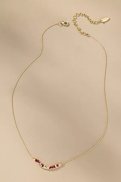 BY ANTHROPOLOGIE BIRTHSTONE BAR NECKLACE