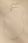 By Anthropologie Birthstone Bar Necklace In Gold