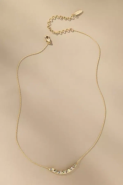 By Anthropologie Birthstone Bar Necklace In Gold