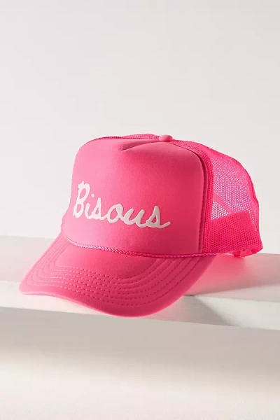 By Anthropologie Bisous Trucker Hat