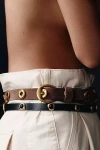 By Anthropologie Blake Studded Belt In Multi