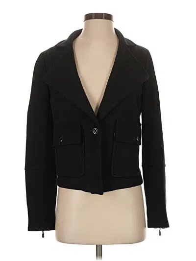 Pre-owned By Anthropologie Blazer Jacket In Black