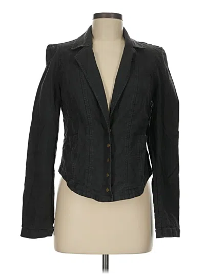 Pre-owned By Anthropologie Blazer Jacket In Black