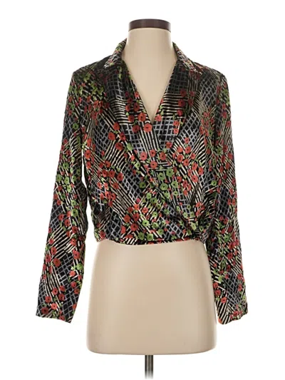 Pre-owned By Anthropologie Blazer Jacket In Green