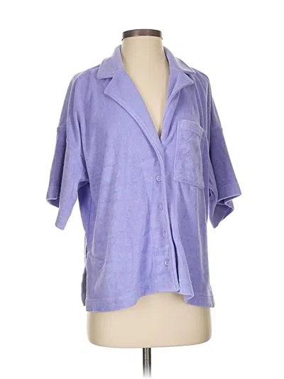 Pre-owned By Anthropologie Blazer Jacket In Purple