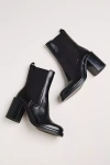 By Anthropologie Block-heel Chelsea Boot In Black