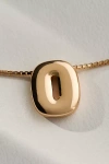 By Anthropologie Block Letter Monogram Necklace