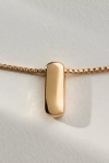 By Anthropologie Block Letter Monogram Necklace