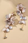 By Anthropologie Blossom Drop Earrings In Gold