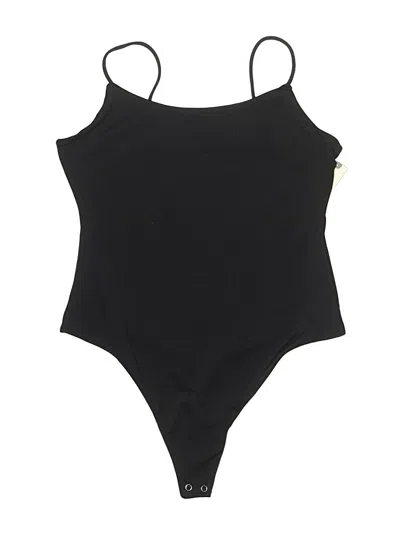 Pre-owned By Anthropologie Bodysuit In Black