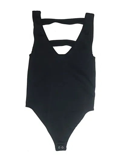 Pre-owned By Anthropologie Bodysuit In Black