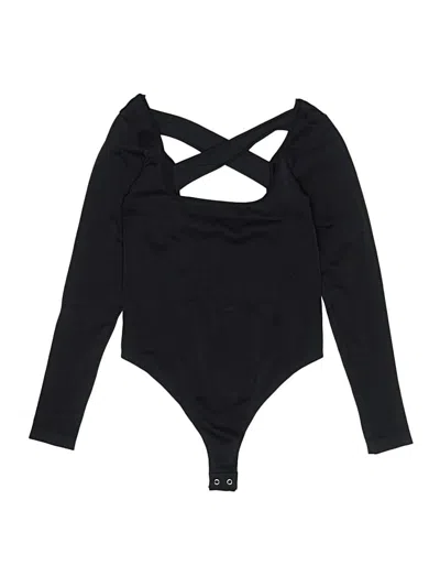Pre-owned By Anthropologie Bodysuit In Black
