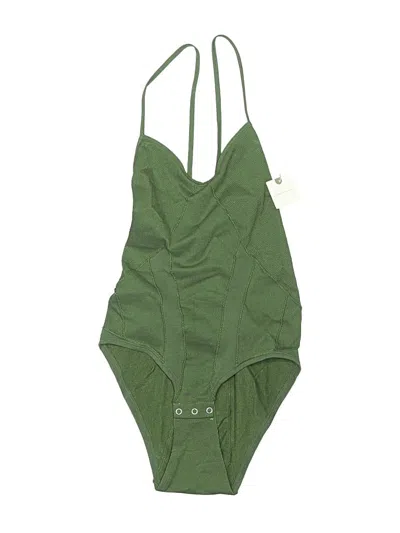 By Anthropologie Bodysuit In Green