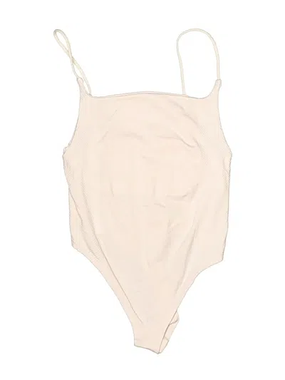 Pre-owned By Anthropologie Bodysuit In Ivory