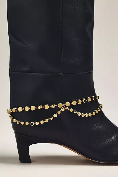 By Anthropologie Boot Chain Shoe Charm In Black