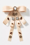 By Anthropologie Bow Brooch Barrette In White