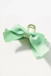 By Anthropologie Bow Hair Claw Clip In Green