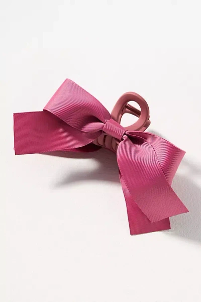 By Anthropologie Bow Hair Claw Clip In Pink