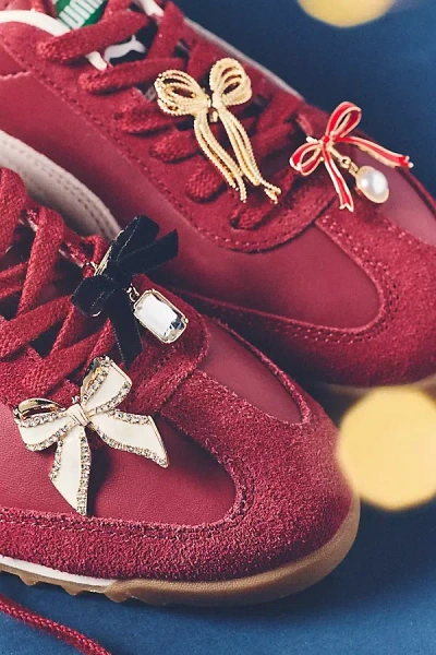 BY ANTHROPOLOGIE BOW SHOE CHARMS, SET OF 2