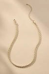 By Anthropologie Braided Chain Necklace In Gold