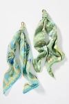 By Anthropologie Bright Icon Hair Scarves, Set Of 2