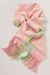 By Anthropologie Brushed Fringe Scarf In Multi