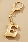 By Anthropologie Bubble Letter Monogram Bag Charm In Multicolor