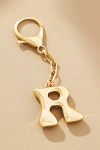 By Anthropologie Bubble Letter Monogram Bag Charm In Multicolor
