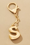 By Anthropologie Bubble Letter Monogram Bag Charm In Multicolor