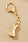 By Anthropologie Bubble Letter Monogram Bag Charm In Multicolor