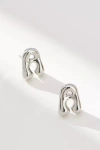 By Anthropologie Bubble Letter Monogram Post Earrings In Alphabet
