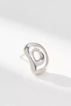 By Anthropologie Bubble Letter Monogram Post Earrings In Multicolor