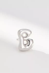By Anthropologie Bubble Letter Monogram Post Earrings In Multicolor