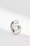 By Anthropologie Bubble Letter Monogram Post Earrings In Multicolor