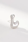 By Anthropologie Bubble Letter Monogram Post Earrings In Multicolor