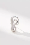 By Anthropologie Bubble Letter Monogram Post Earrings In Multicolor