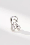 By Anthropologie Bubble Letter Monogram Post Earrings In Multicolor