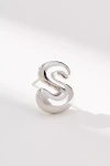 By Anthropologie Bubble Letter Monogram Post Earrings In Multicolor