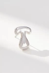 By Anthropologie Bubble Letter Monogram Post Earrings In Multicolor