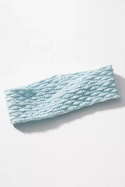 By Anthropologie Bubble Stretch Headband In Blue